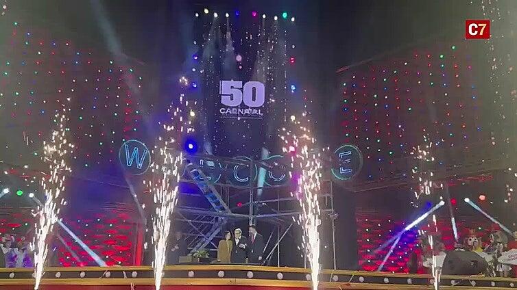 Paco Mario abre la 50ª edición del carnaval de Las Palmas de Gran Canaria