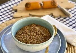 Lentejas con chorizo de Teror Los Nueces: una receta inolvidable