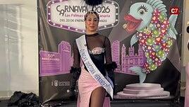 Estrella Jiménez de Bruin, candidata a reina del carnaval