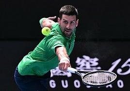 Djokovic se alía con la suerte