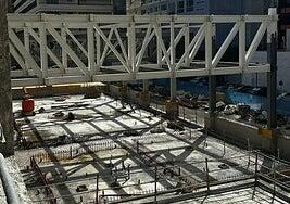 La reforma integral del Centro Insular de Deportes continúa a buen ritmo