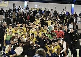 Un gol de Álvaro Artiles mete al juvenil de Las Palmas en los cuartos de la Copa a costa del Levante (1-0)