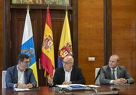 Tráfico prepara un servicio de grúas para la retirada rápida de vehículos accidentados de la GC-1