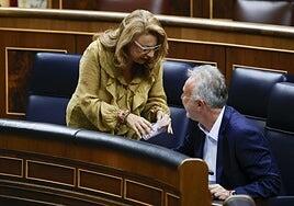 La salida de Ábalos refuerza en el Congreso a CC, que vincula su apoyo a Sánchez al trato que dé a Canarias