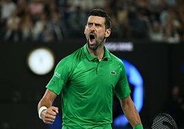 Djokovic viaja en el tiempo y se medirá a Alcaraz en la final