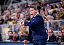 Lakovic arenga a su plantilla ante el Andorra: «No podemos quedarnos atrás ni en energía ni en sentido de urgencia»