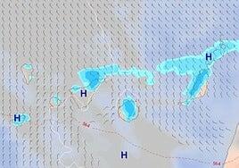 La Aemet avisa de un cambio de tiempo en Canarias y ya marca en el calendario la vuelta de las lluvias