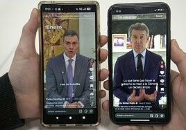 Sánchez y Feijóo trasladan su guerra a TikTok