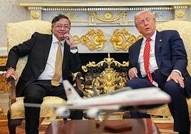Trump y Petro se sientan frente a frente en la Casa Blanca