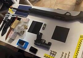 Tres detenidos en Granada por disparar desde un coche robado para vengar el homicidio de un familiar