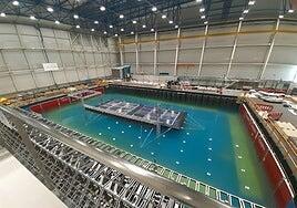 El ITC licita otra vez la obra del tanque de olas para ensayo de renovables en Arinaga
