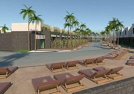 Arrancan las obras de un nuevo hotel de cinco estrellas en Playa Blanca