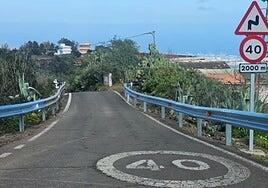 La carretera de El Faro, en Teror, permanecerá abierta durante el fin de semana