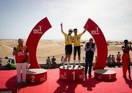 Mikel Demiri y Michela Santini marcan el pulso en la primera etapa de la EPIC Gran Canaria