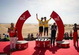 Mikel Demiri y Michela Santini marcan el pulso en la primera etapa de la EPIC Gran Canaria