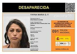 La Policía Nacional busca a una mujer de 41 años desasaparecida en Las Palmas de Gran Canaria