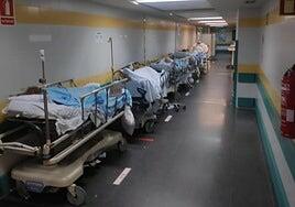 Saturación en el hospital Insular: «Ves a mayores en los pasillos de Urgencias solos y se te caen las lágrimas de impotencia»