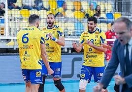 El CV Guaguas desea «un 3-0» ante el Berlín en un Arena hasta la bandera