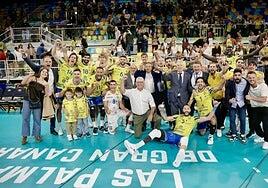 El Guaguas derriba el muro del Berlín Recycling para alargar el sueño de la Liga de Campeones (3-1)