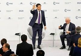 Un Marco Rubio conciliador llama a Europa a liderar la «restauración» del orden internacional junto a Estados Unidos