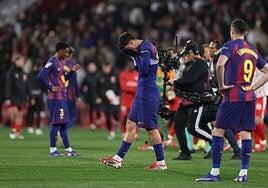 El Barça se derrumba en Montilivi