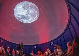 El observatorio astronómico de Temisas inaugura su nuevo planetario Pino Ojeda
