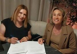 El ICAM y Up2U Project firman un convenio para celebrar la próxima cena solidaria en apoyo a la juventud vulnerable