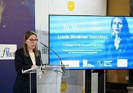 Homenaje a Lucía Jiménez en Madrid