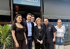 La reina Sofía elige el restaurante El Ronqueo para despedir Gran Canaria