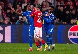 La UEFA suspende a Prestianni tras su presunto episodio racista con Vinicius