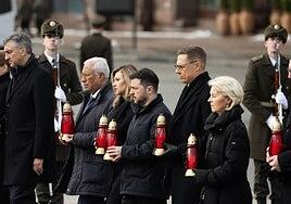 Europa arropa a Zelenski pero rechaza poner fecha a la adhesión de Ucrania