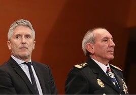 Marlaska descarta suspender al comisario acusado de encubrir al DAO y lo recoloca como alto cargo