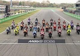 Marc Márquez vuelve a encabezar la foto de MotoGP 2026