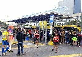 Cambios en las guaguas: horario y rutas por la cabalgata del carnaval de Las Palmas de Gran Canaria 2026