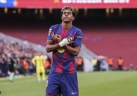 El mejor Lamine Yamal invita a creer ante el Atlético