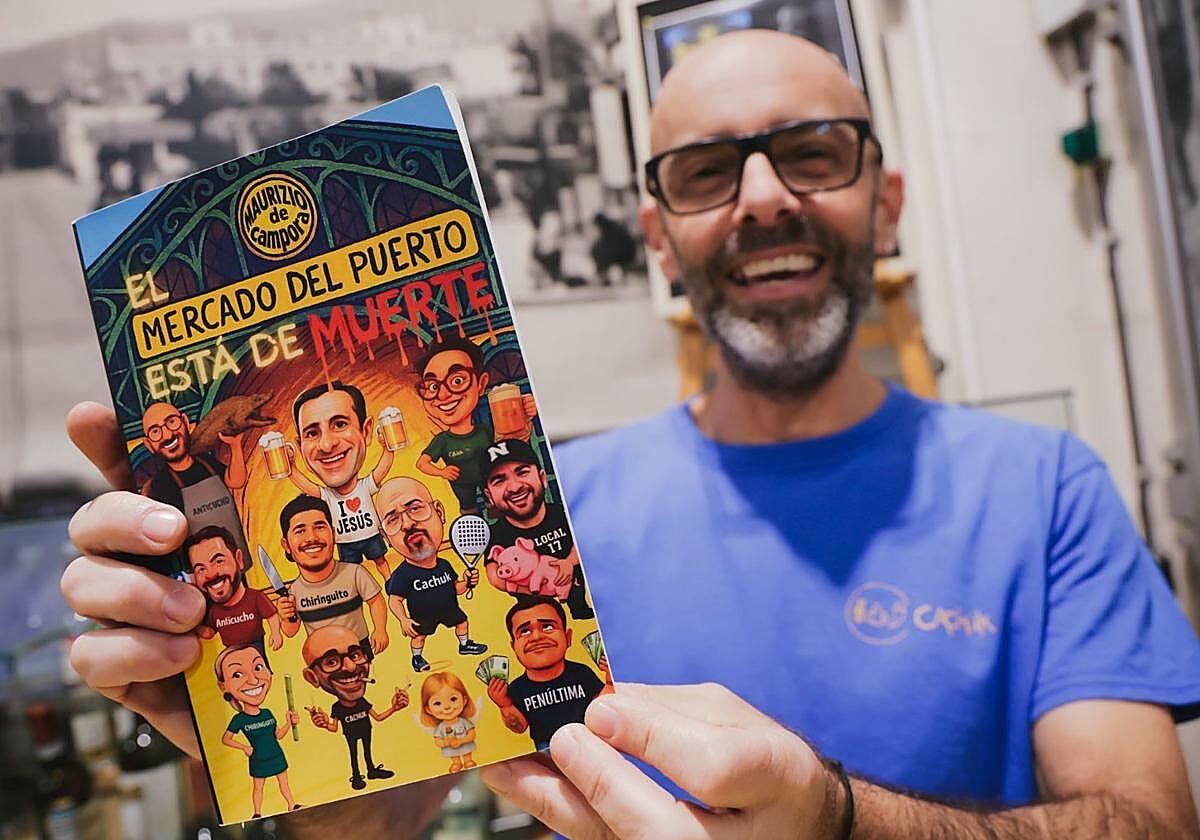 El Mercado del puerto se convierte en escenario literario bajo la pluma de Maurizio de Campora