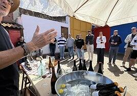 Una veintena de cocineros y profesionales recorren el Norte para conocer el producto local