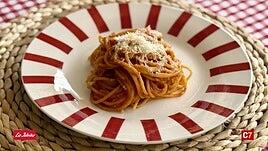 Receta con La Isleña | Espaguetis a la boloñesa de La Isleña: la mejor opción para prepararlos en una sola sartén