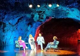 Luz Casal, Quique Dacosta, Carolina Marín y Paco León; en Cangrejos Albinos
