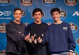 Marc Márquez luce su estrella de campeón en Madrid