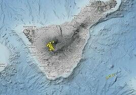 El Teide vuelve a temblar: registra un centenar de terremotos en la madrugada de este jueves
