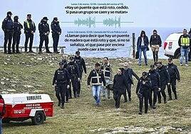 Las llamadas al 112 del día antes de la tragedia de Santander: «Hay un puente que está roto, cedido. Si pasa un grupo se caen y se matan»