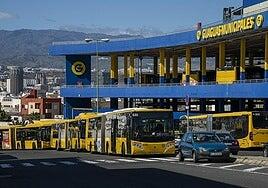 Cambios en las guaguas de Las Palmas de Gran Canaria durante la manifestación del 8 de marzo por el día de la mujer