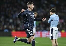 Valverde mantiene con vida en la Liga al Real Madrid