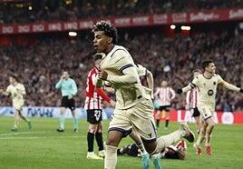 Lamine Yamal decide en San Mamés