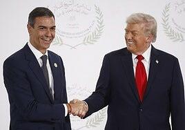 La turbulenta relación entre Sánchez y Trump toca fondo