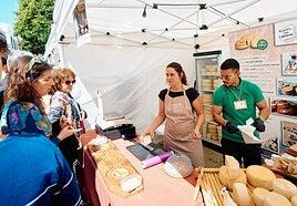 La Feria Europea del Queso cierra el fin de semana en La Aldea con 10.000 visitantes y 5.000 kilos vendidos