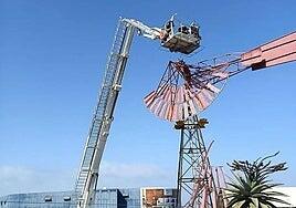 Ingenio restaurará el molino de viento de Las Puntillas dañado en 2023