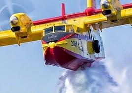 Si ve hidroaviones no se asuste, no es un incendio, son maniobras de entrenamiento