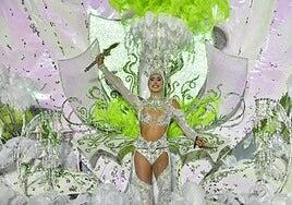 Estrella Jiménez de Bruin, reina del carnaval de Maspalomas 2026